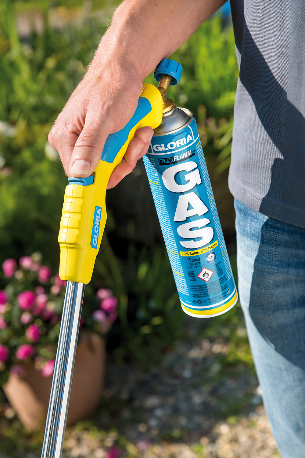 Unkrautbrenner Thermoflamm bio Comfort PLUS, inkl. Gaskartusche bei leitermann.de günstig kaufen Unkrautbrenner Thermoflamm bio Comfort PLUS, inkl. Gaskartusche