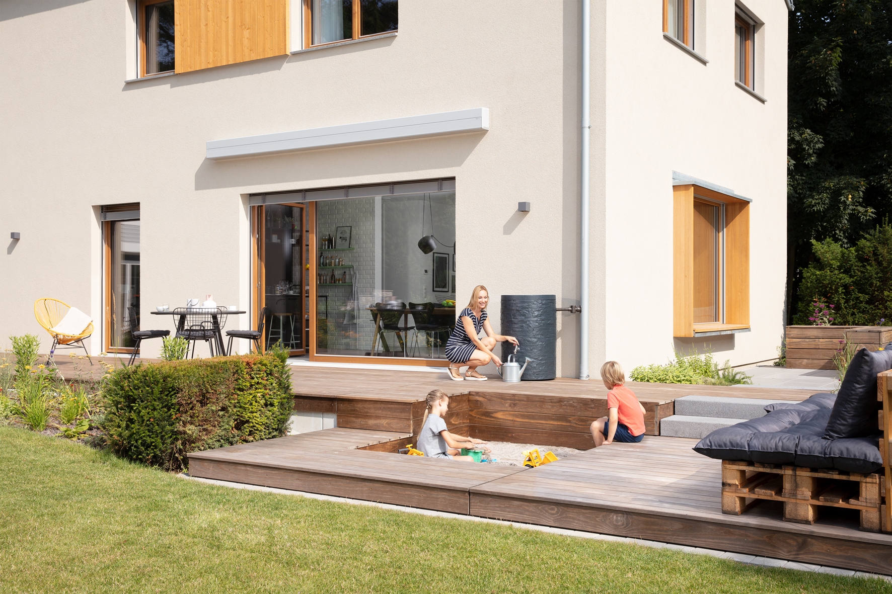 Muro Regenspeicher, graphite grey