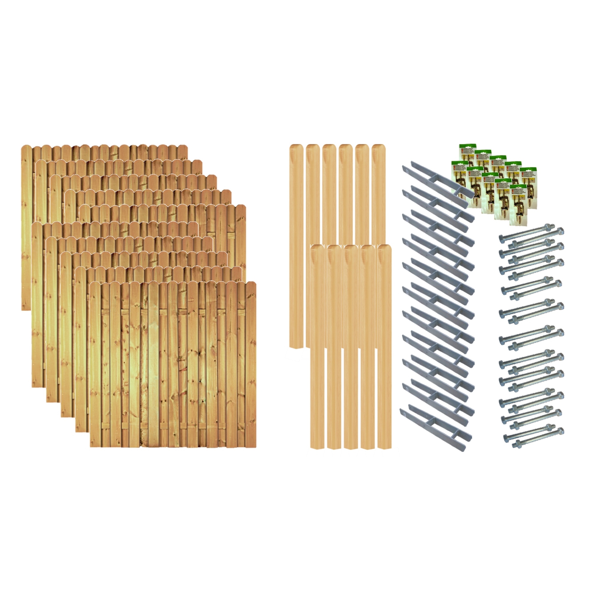 TETZNER & JENTZSCH Sichtschutz Zaun-Set LOS ANGELES