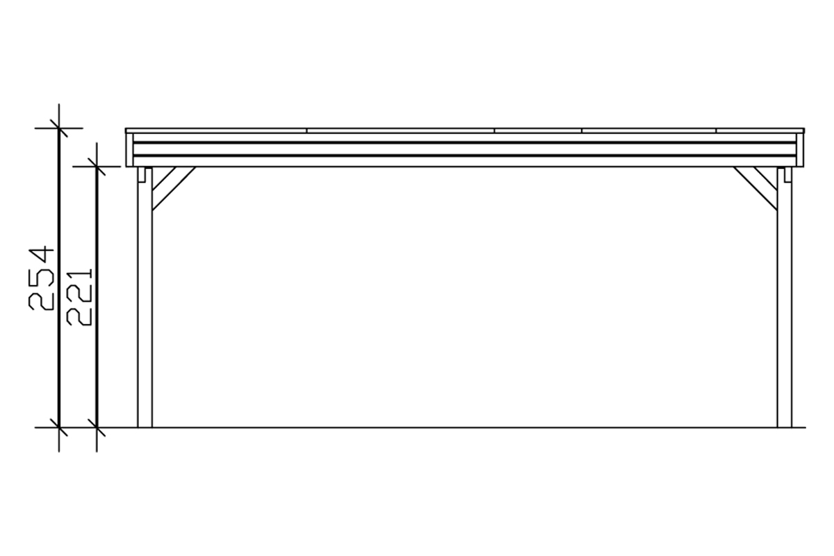 Carport Friesland bei leitermann.de günstig kaufen Carport Friesland