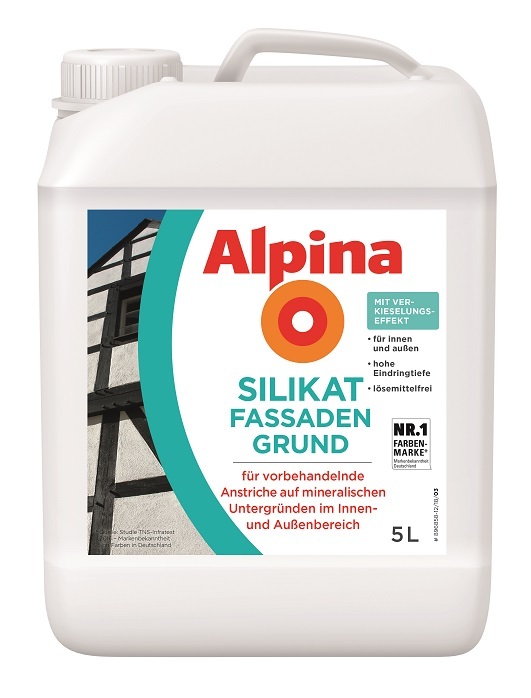 Alpina Farben GmbH Silikat Fassadengrund 5l