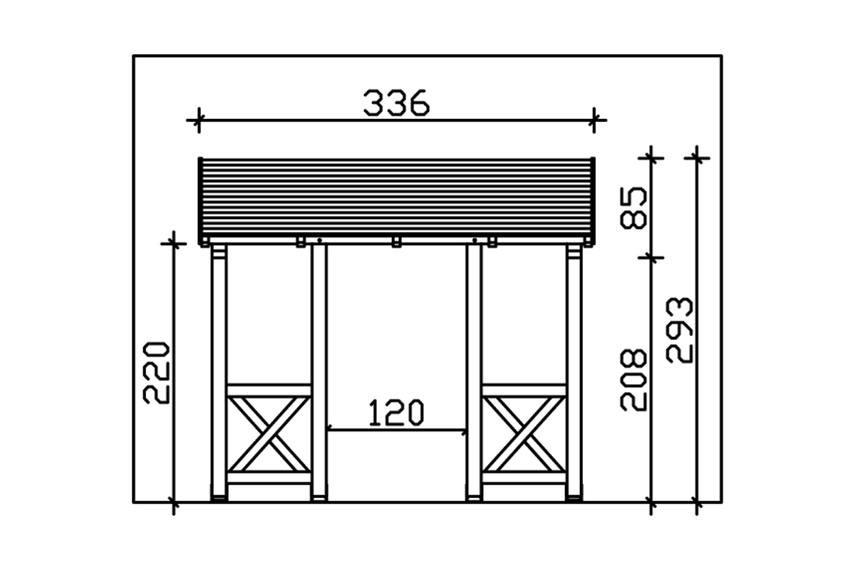 Vordach Paderborn 5 Pultdach