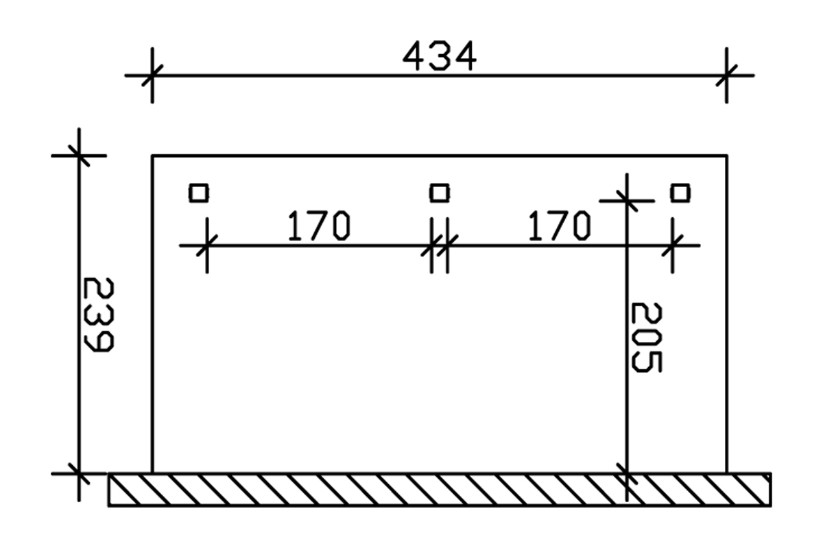 Terrassenüberdachung Venezia bei leitermann.de günstig kaufen Terrassenüberdachung Venezia