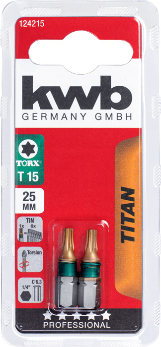 Titan Schraubendreherbit 25 mm Torx bei leitermann.de günstig kaufen Titan Schraubendreherbit 25 mm Torx