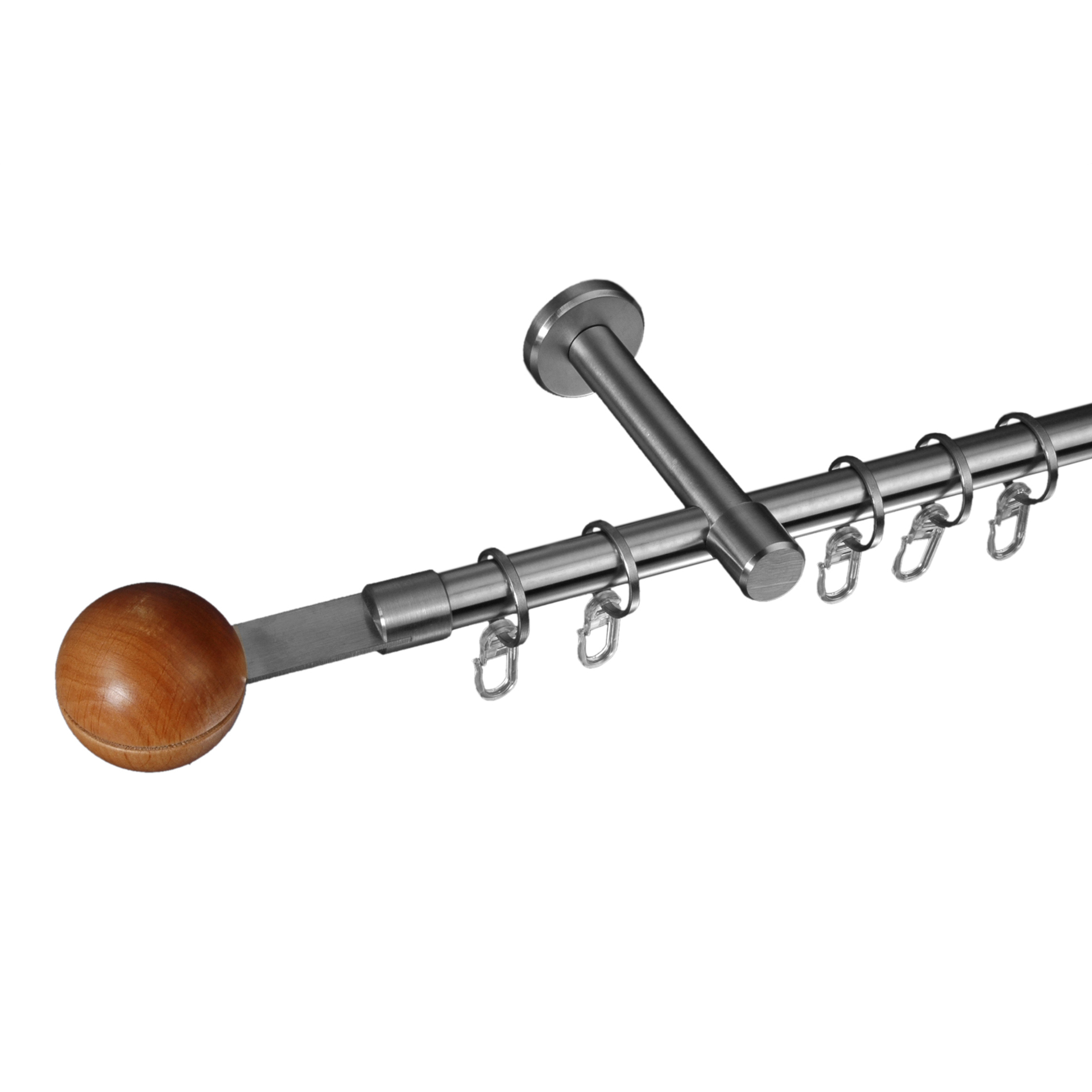 Gardinenstange Harsens 16 mm Stilgarnitur aus Edelstahl