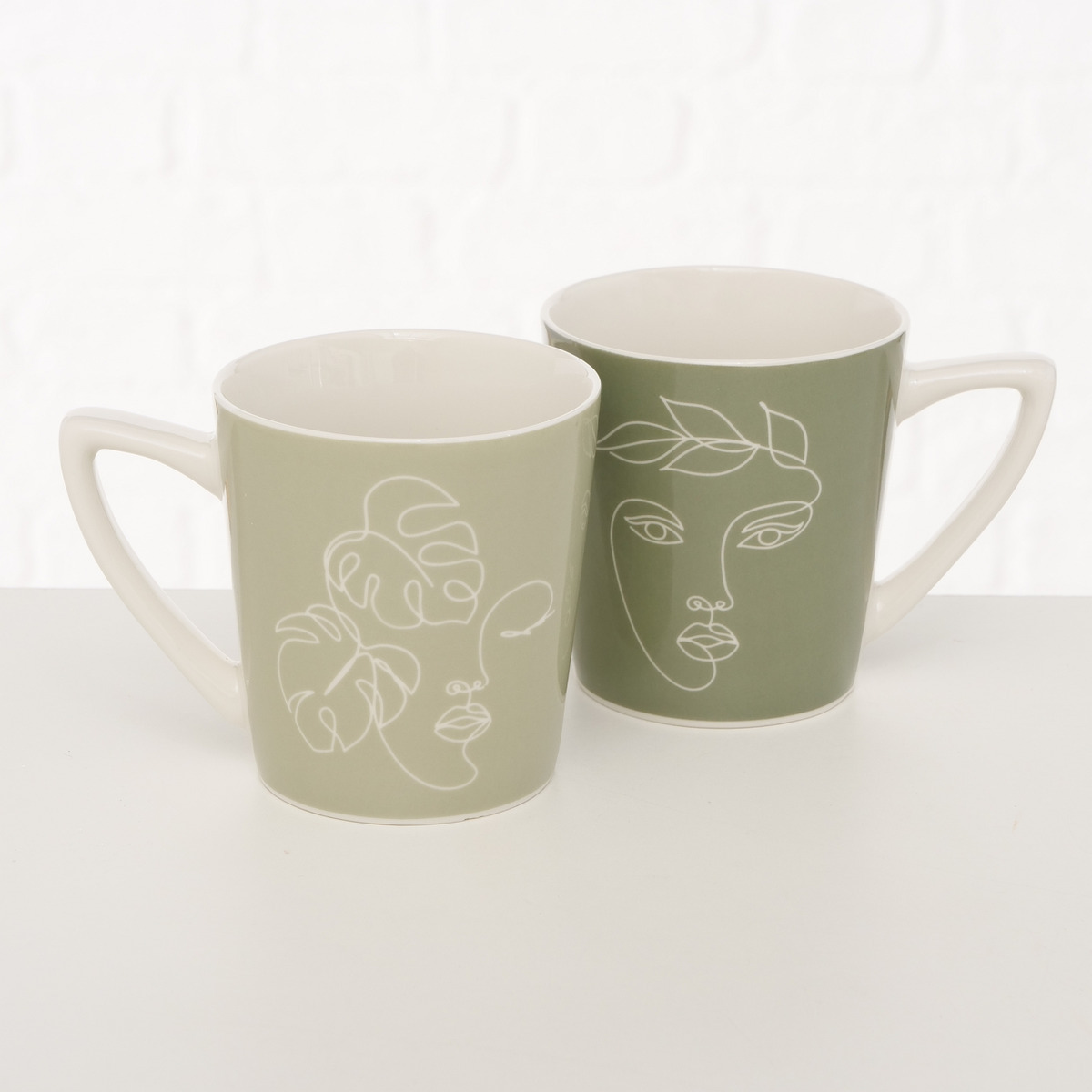 Becher Blatania 2-fach sortiert