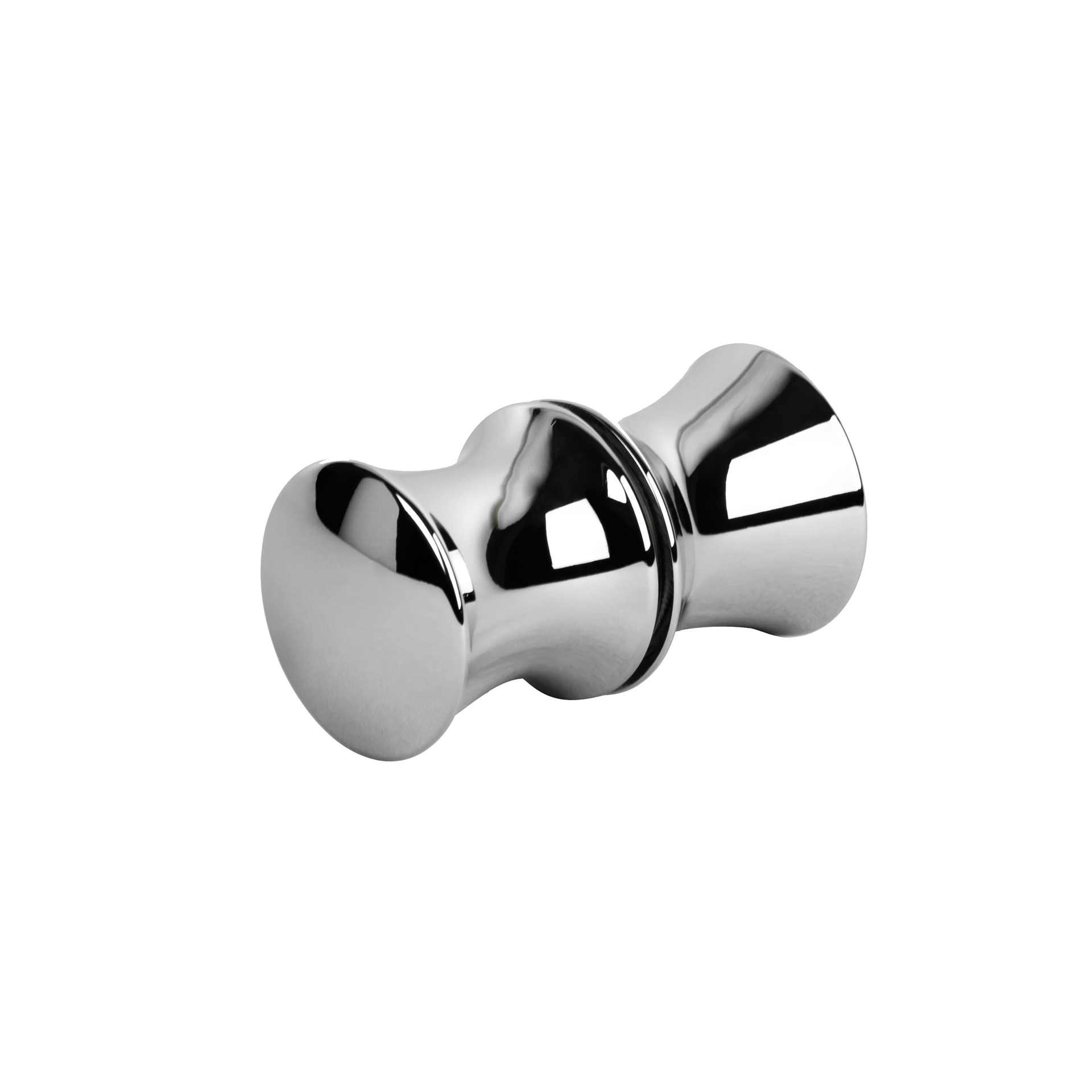 ExpressPlus Garant Eckdusche mit Pendeltür, Seitenwand + Duschwanne, alu-natur