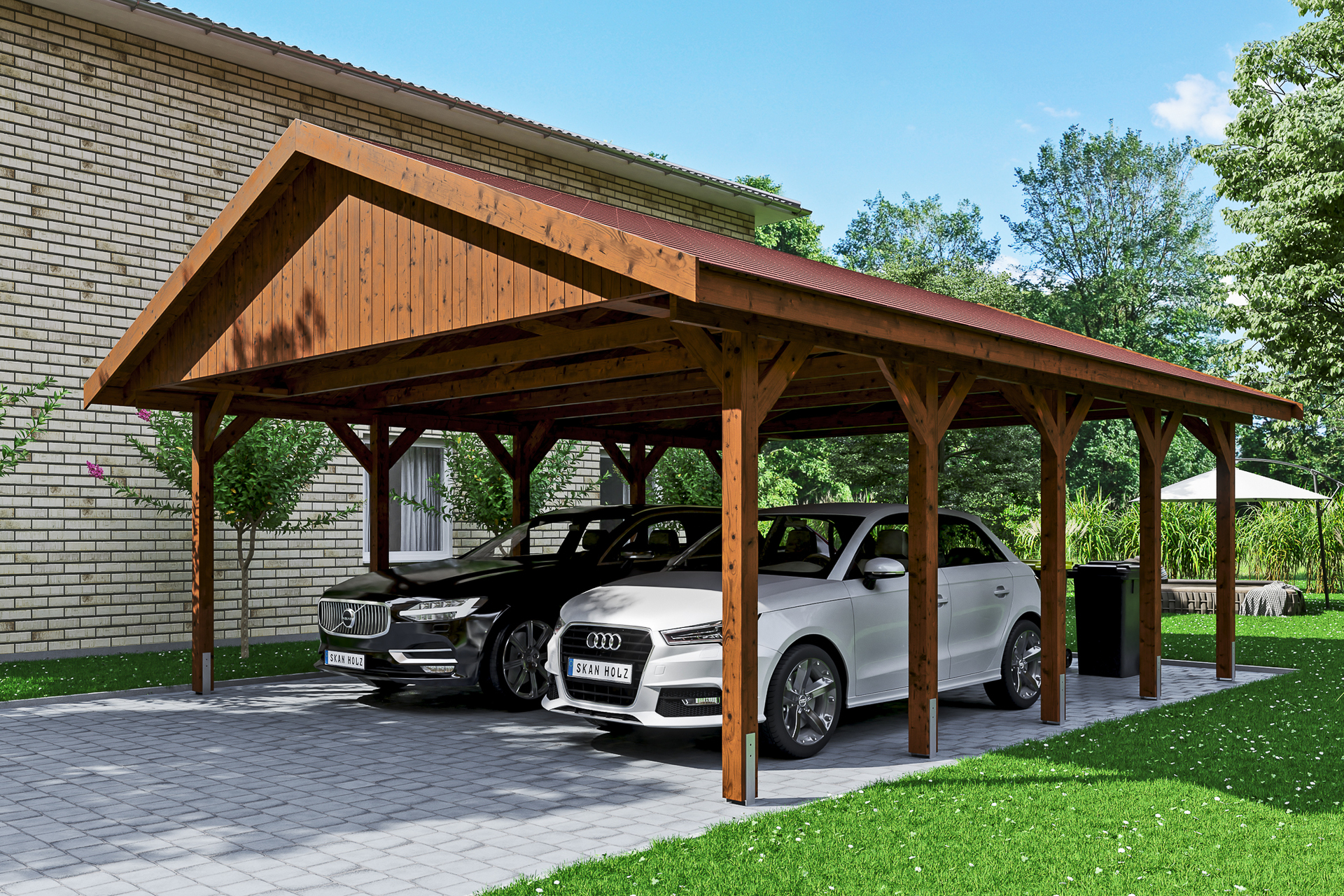 Carport Wallgau bei leitermann.de günstig kaufen Carport Wallgau