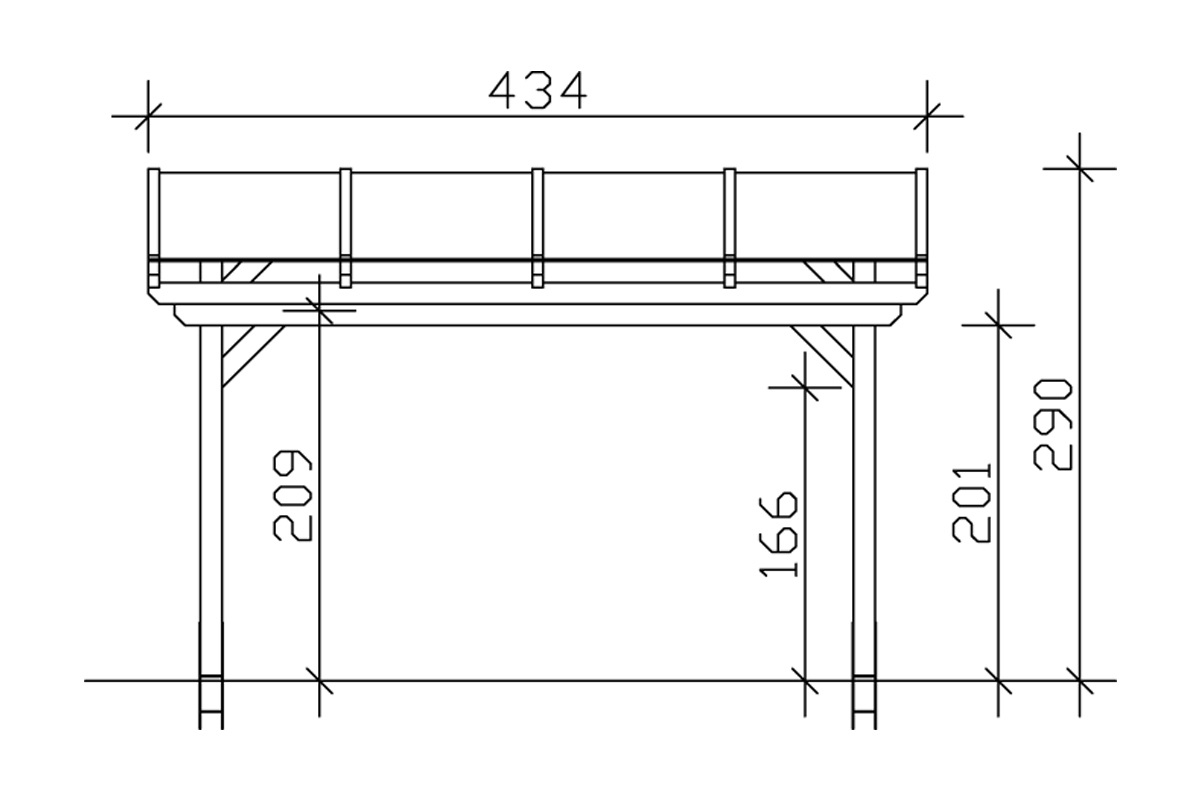 Terrassenüberdachung Sanremo bei leitermann.de günstig kaufen Terrassenüberdachung Sanremo