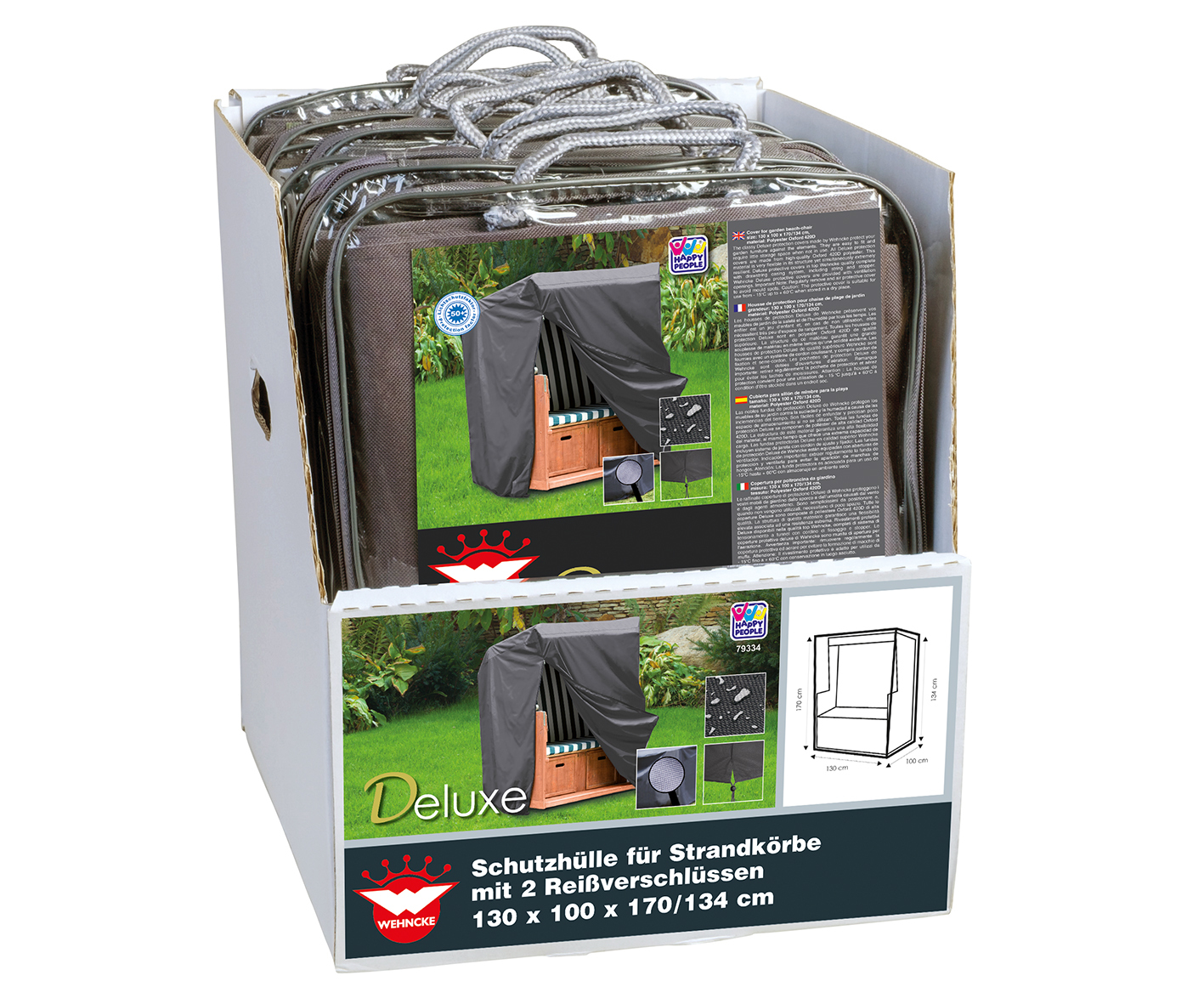 Abdeckung für Garten-Strandkorb bei leitermann.de günstig kaufen Abdeckung für Garten-Strandkorb