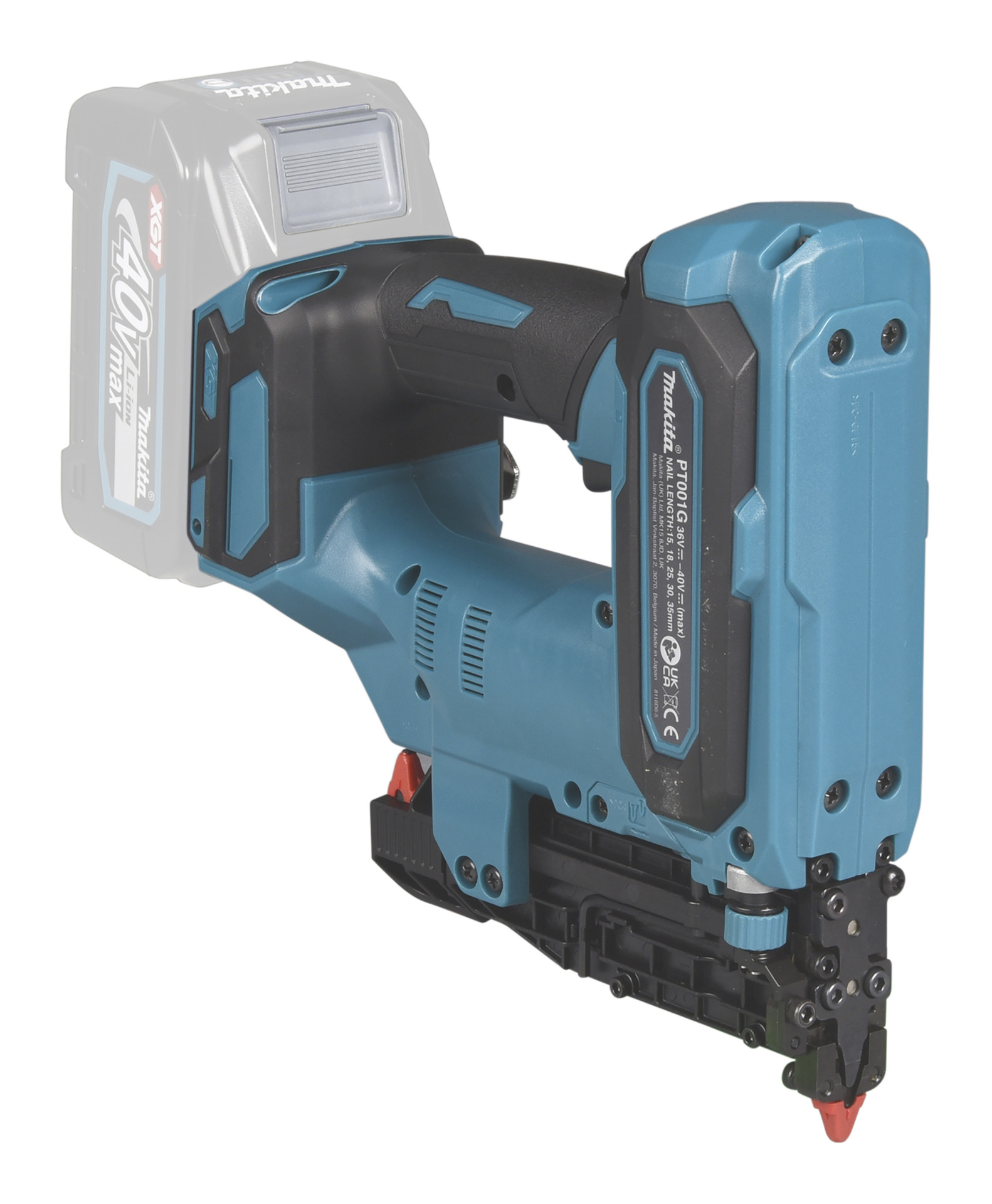 Akku-Stiftnagler PT001GZ, 40V, 15-35mm