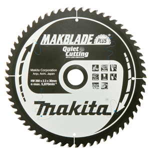 Makita Werkzeug GmbH MAKBLADE+ Sägeblatt 260x30x60Z