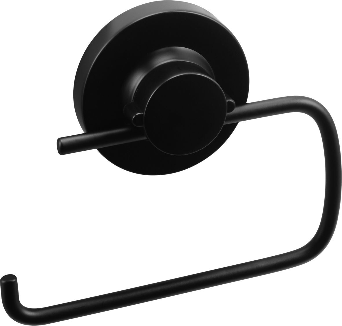 3in1 WC-Papierhalter Style Stahl schwarzBreite 150 mm