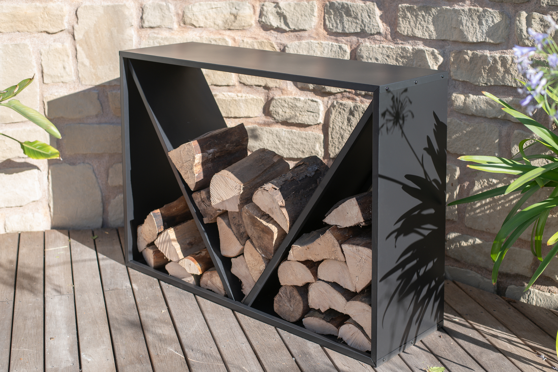 Kaminholzregal bei leitermann.de günstig kaufen Kaminholzregal