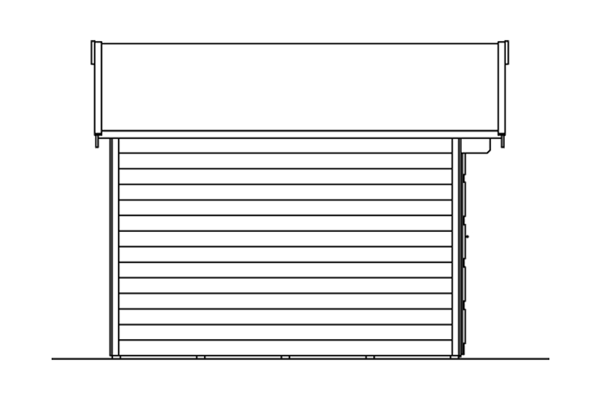 Gartenhaus Hengelo, 28mm 250 x 300cm