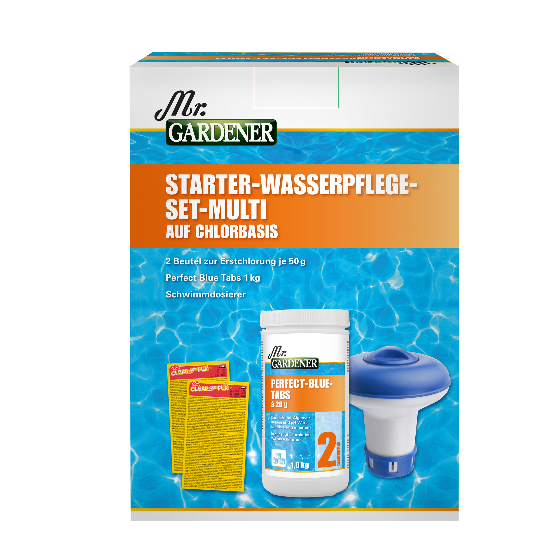 Waterman Starter-Wasserpflegeset Multi Chlor