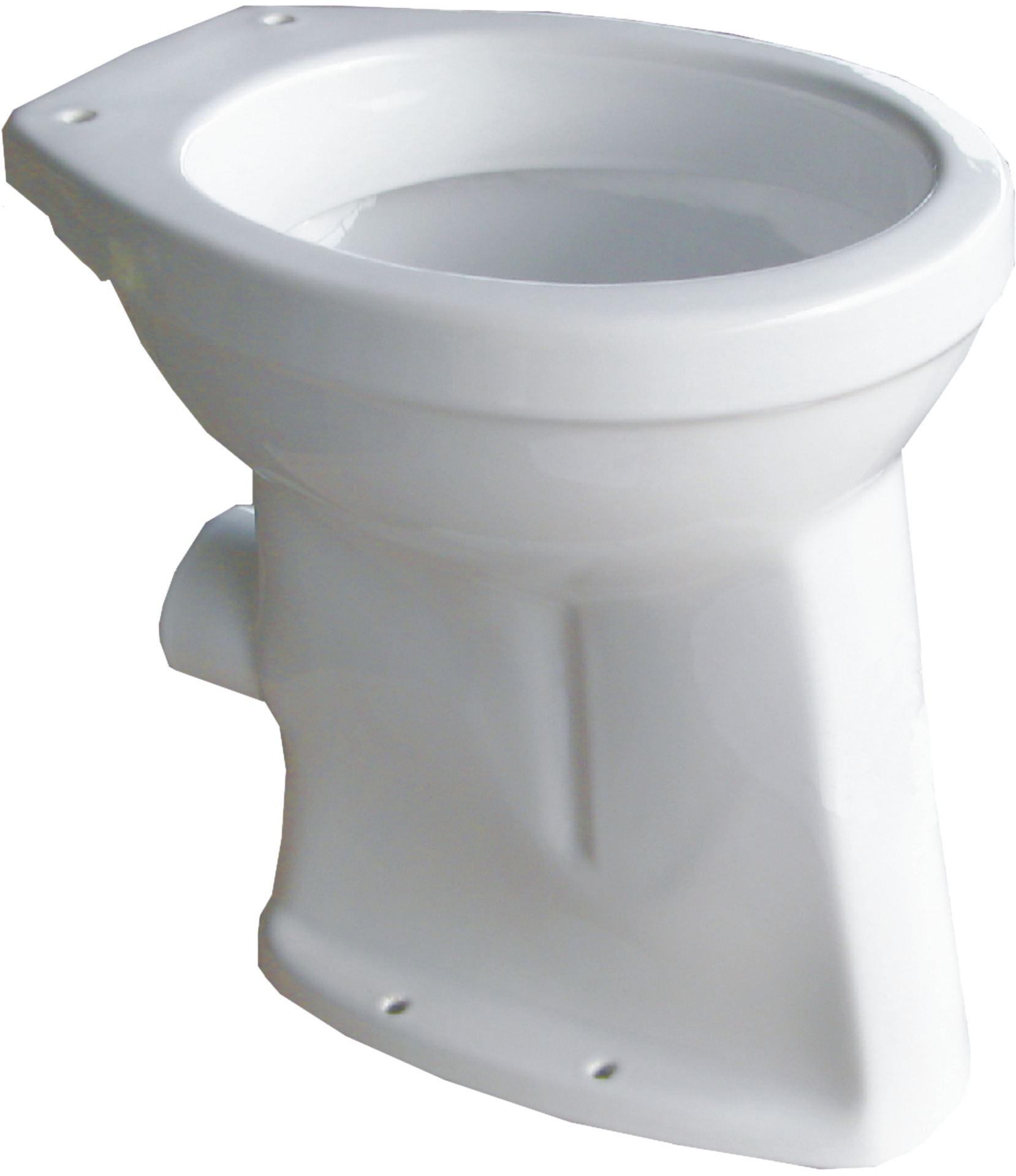 WC-Stand flach clean weiß