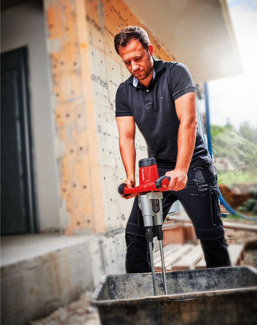 Farb- u Mörtelrührer-Zubehör Twin-Rührer bei leitermann.de günstig kaufen Farb- u Mörtelrührer-Zubehör Twin-Rührer