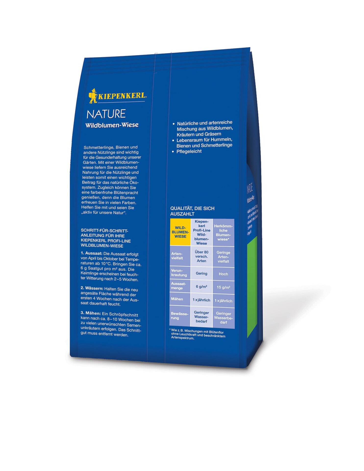 Nature Wildblumen-Wiese