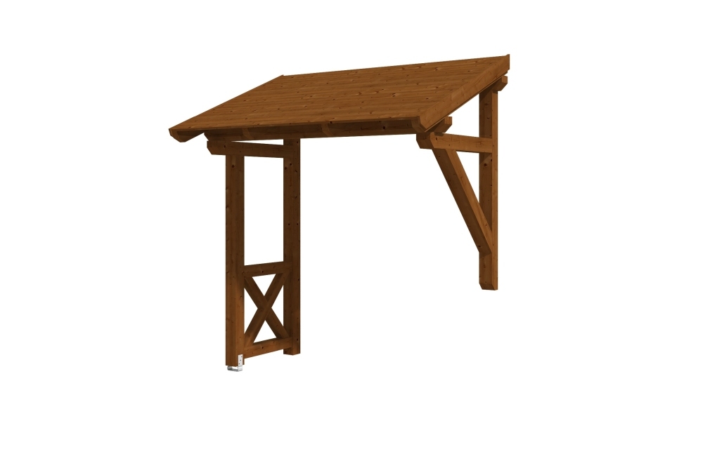 Vordach Paderborn 3 Pultdach