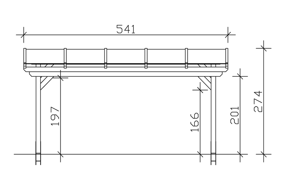 Terrassenüberdachung Sanremo