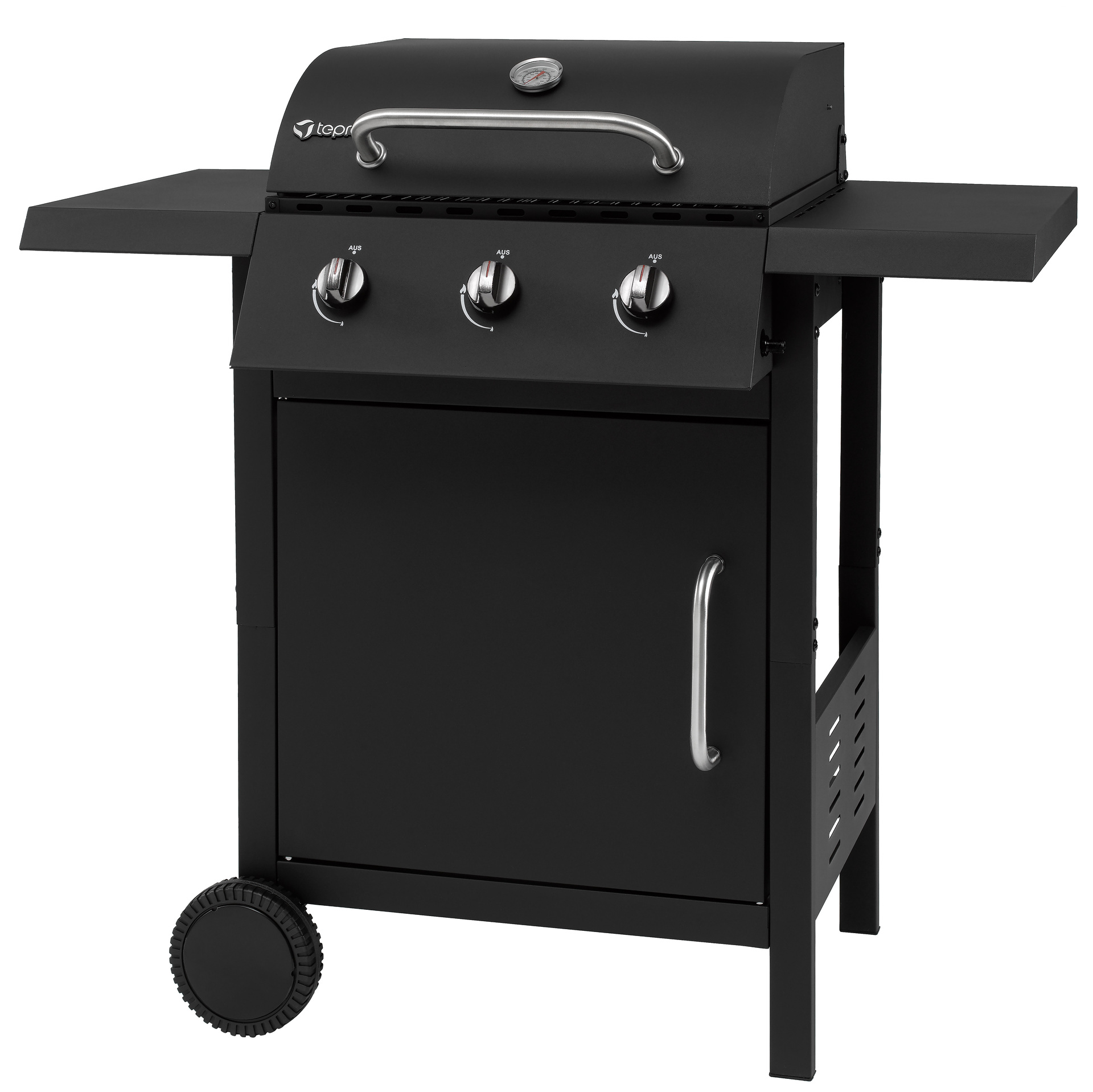 tepro Gasgrill Tulsa, 3 Brenner, schwarz bei leitermann.de günstig kaufen tepro Gasgrill Tulsa, 3 Brenner, schwarz