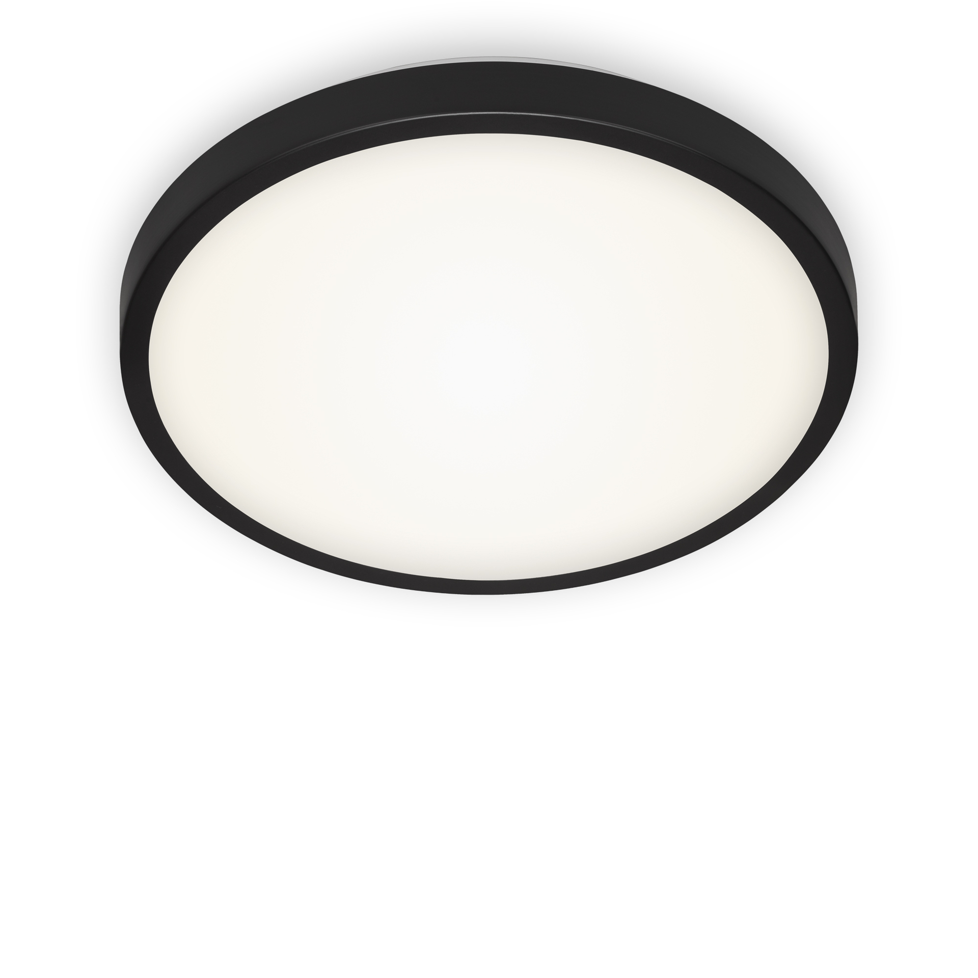 LED Deckenleuchte 1-flammig, schwarz