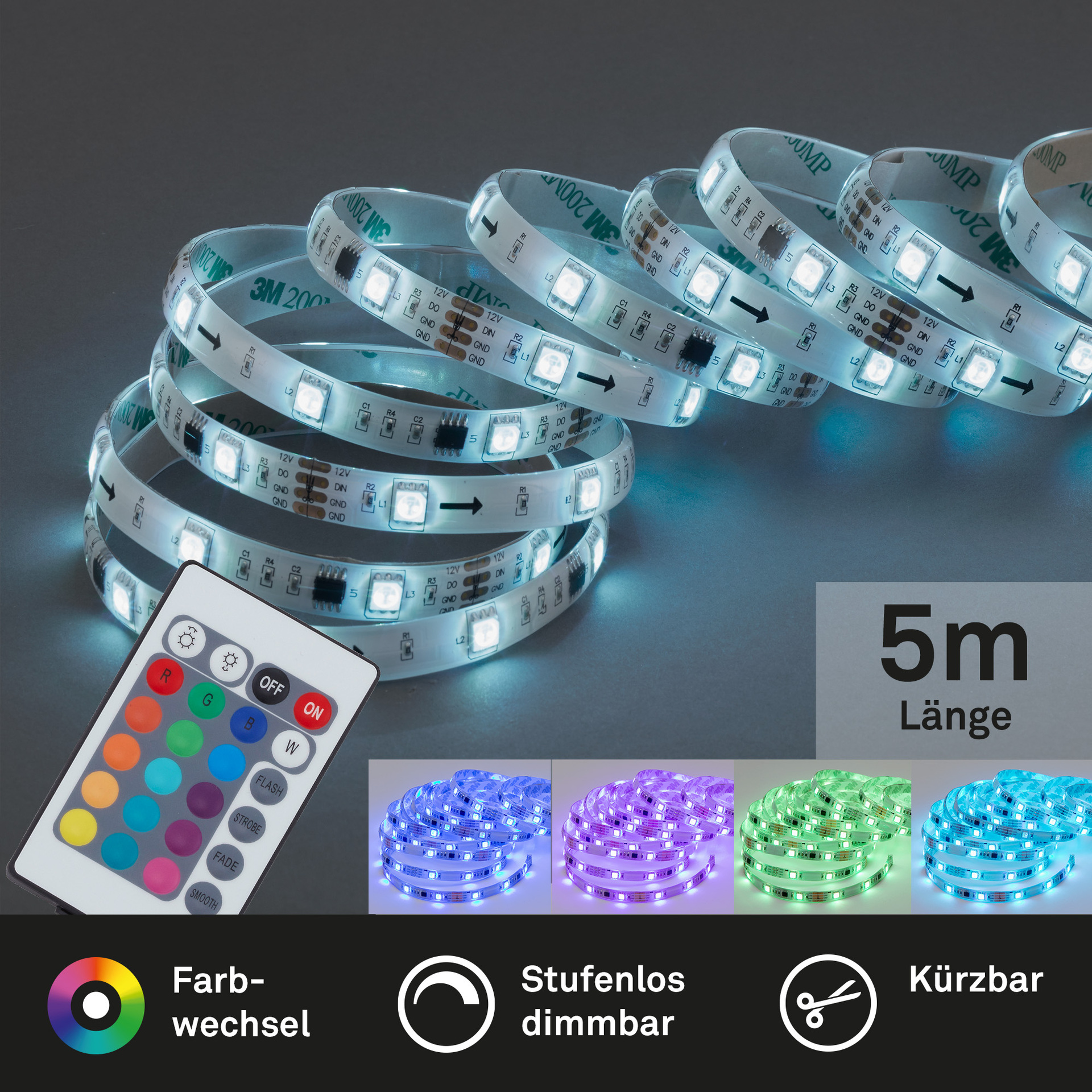 RGB-LED Flexband, 5m