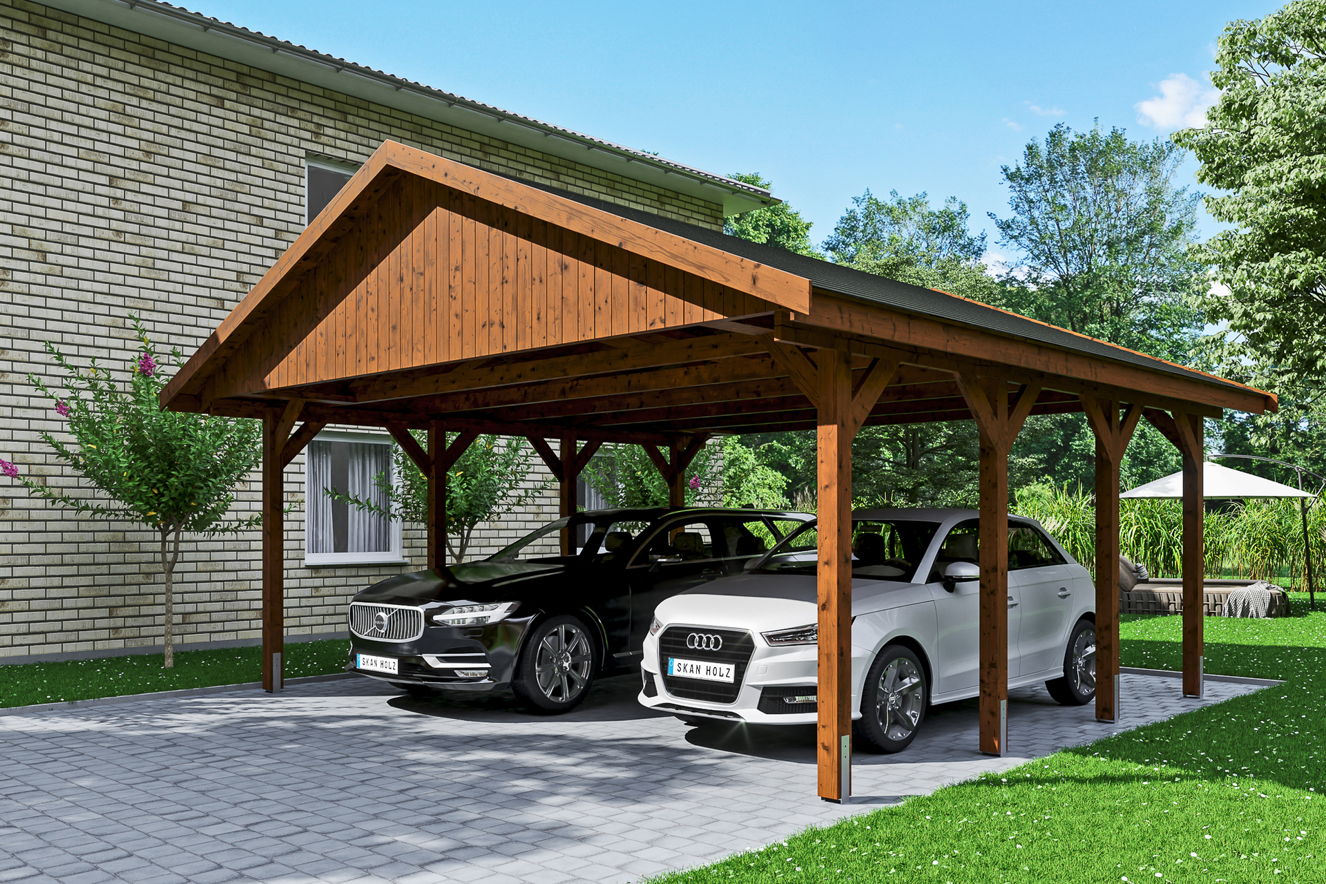 Carport Wallgau bei leitermann.de günstig kaufen Carport Wallgau