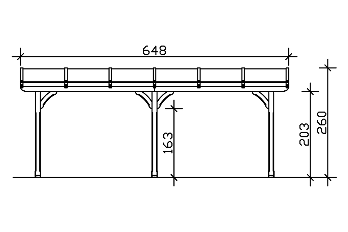 Terrassenüberdachung Rimini