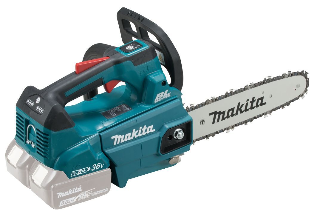 Makita Werkzeug GmbH Akku-Top Handle Kettensäge DUC256Z 2×18