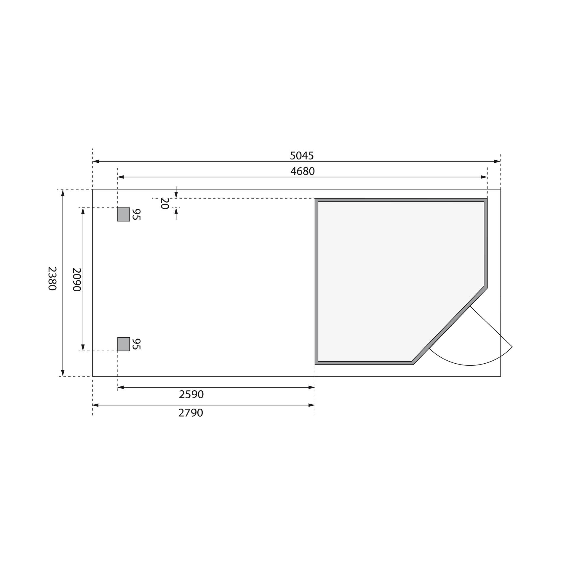 Gartenhaus Schwandorf 3