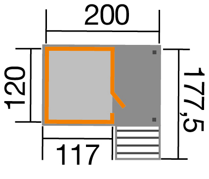 Tabaluga Abenteuerhaus LOTTI mit Tr