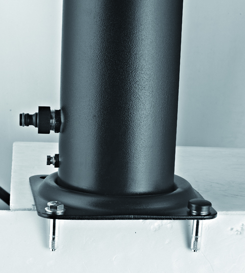 Solardusche, 32l, schwarz