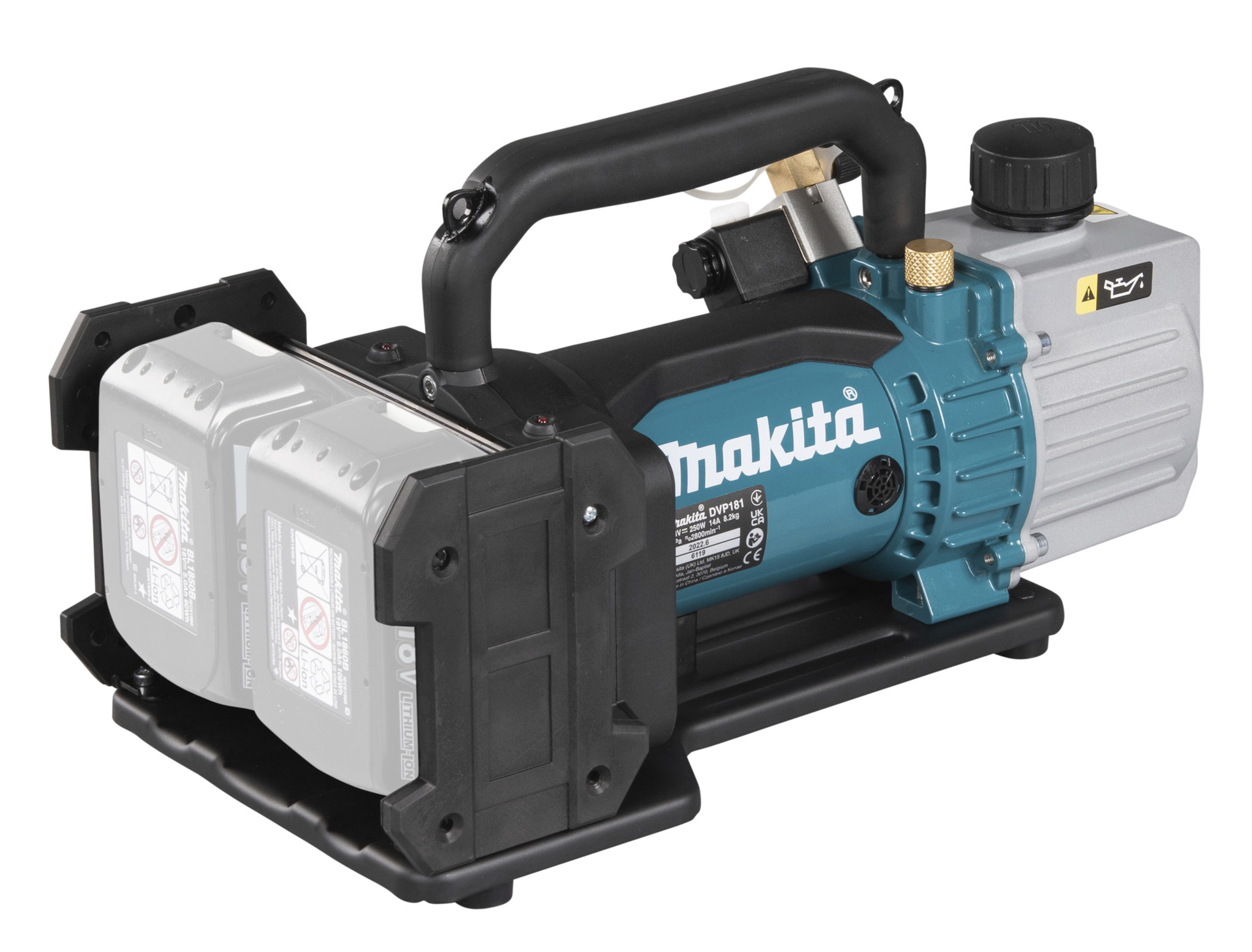 Akku-Vakuumpumpe DVP181ZK, 18V, im Transportkoffer bei leitermann.de günstig kaufen Akku-Vakuumpumpe DVP181ZK, 18V, im Transportkoffer