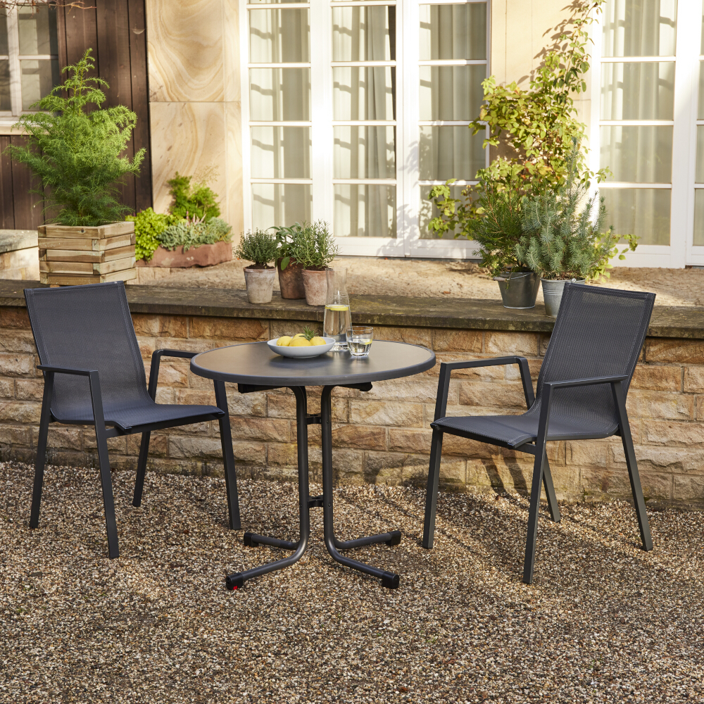 Paco Klapptisch, matt anthrazit