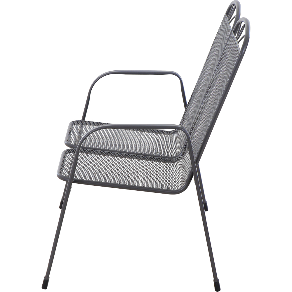 2er Bank Elda, matt-anthrazit