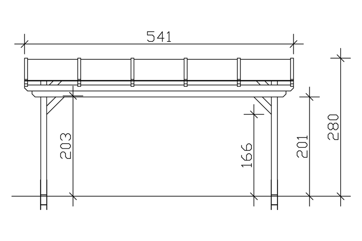 Terrassenüberdachung Sanremo