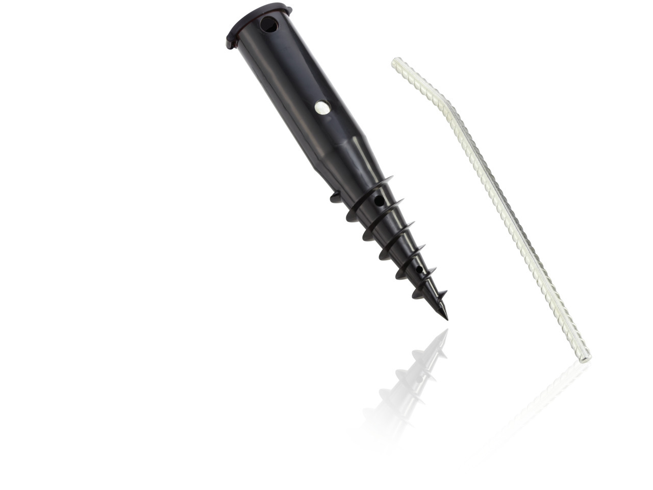 Bodendübel mit Eindrehstange