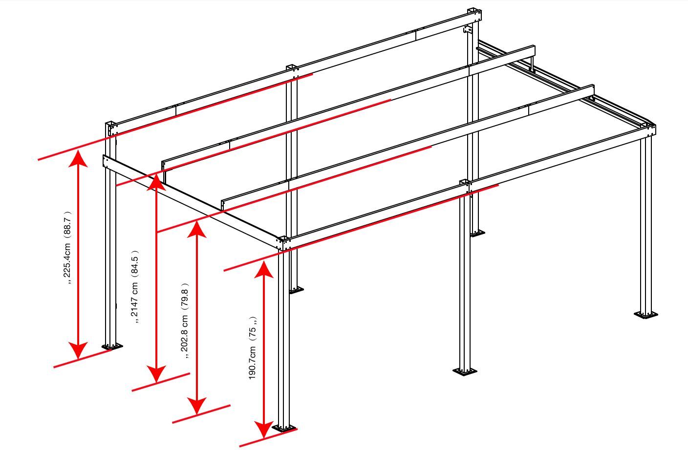 Terrassenüberdachung St. Barth bei leitermann.de günstig kaufen Terrassenüberdachung St. Barth