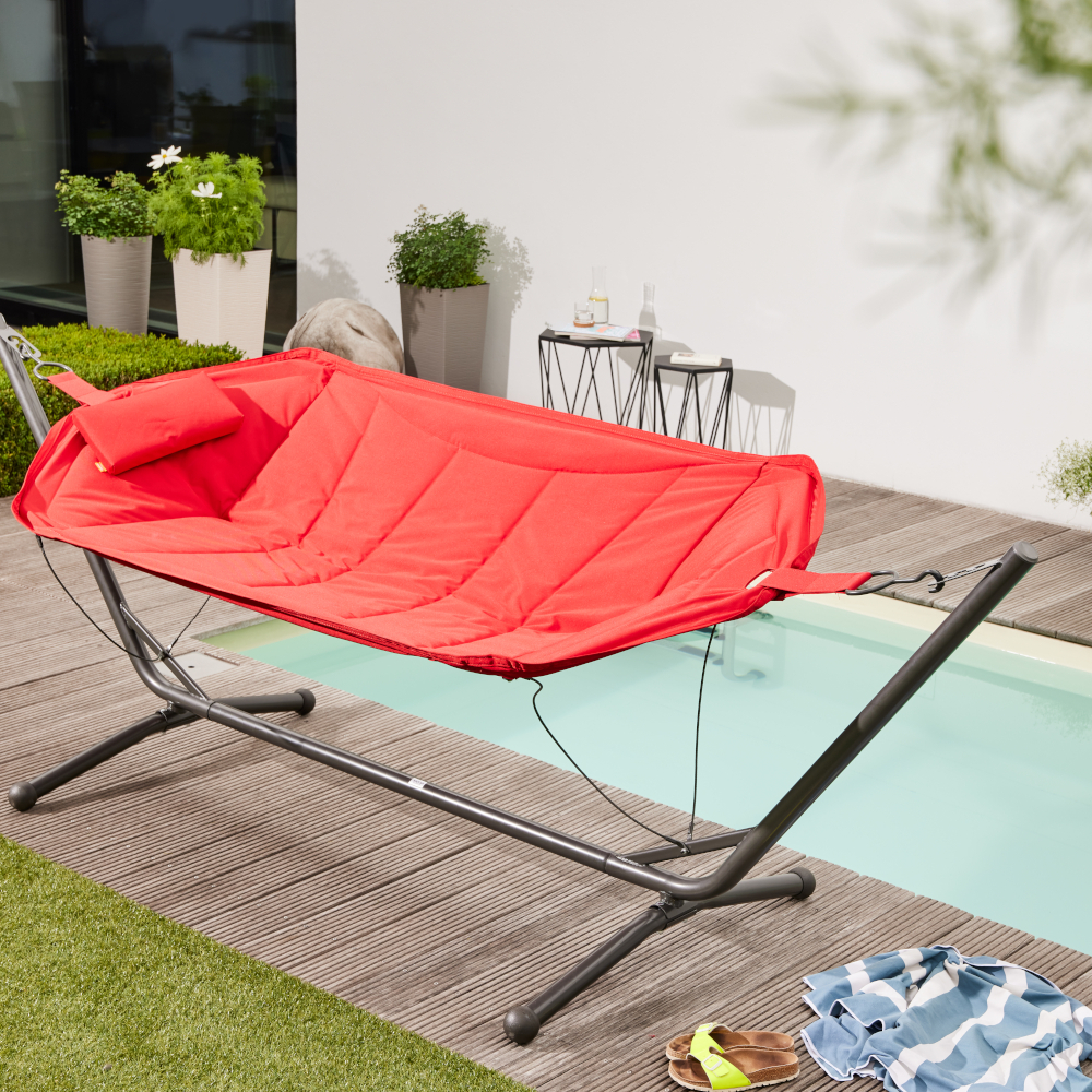 Panama Hängematte mit Stahlgestell bei leitermann.de günstig kaufen Panama Hängematte mit Stahlgestell