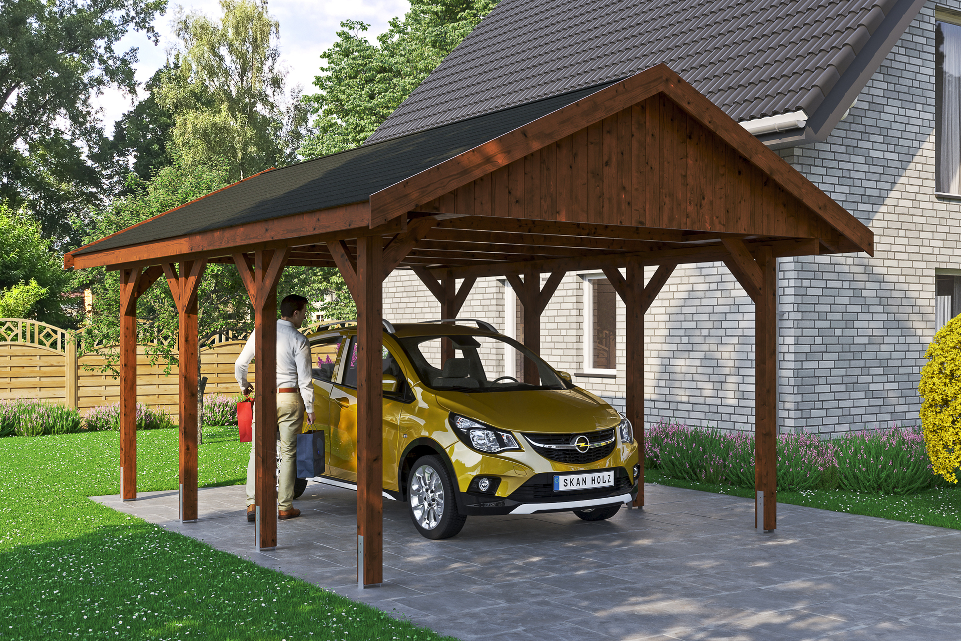 Carport Wallgau bei leitermann.de günstig kaufen Carport Wallgau