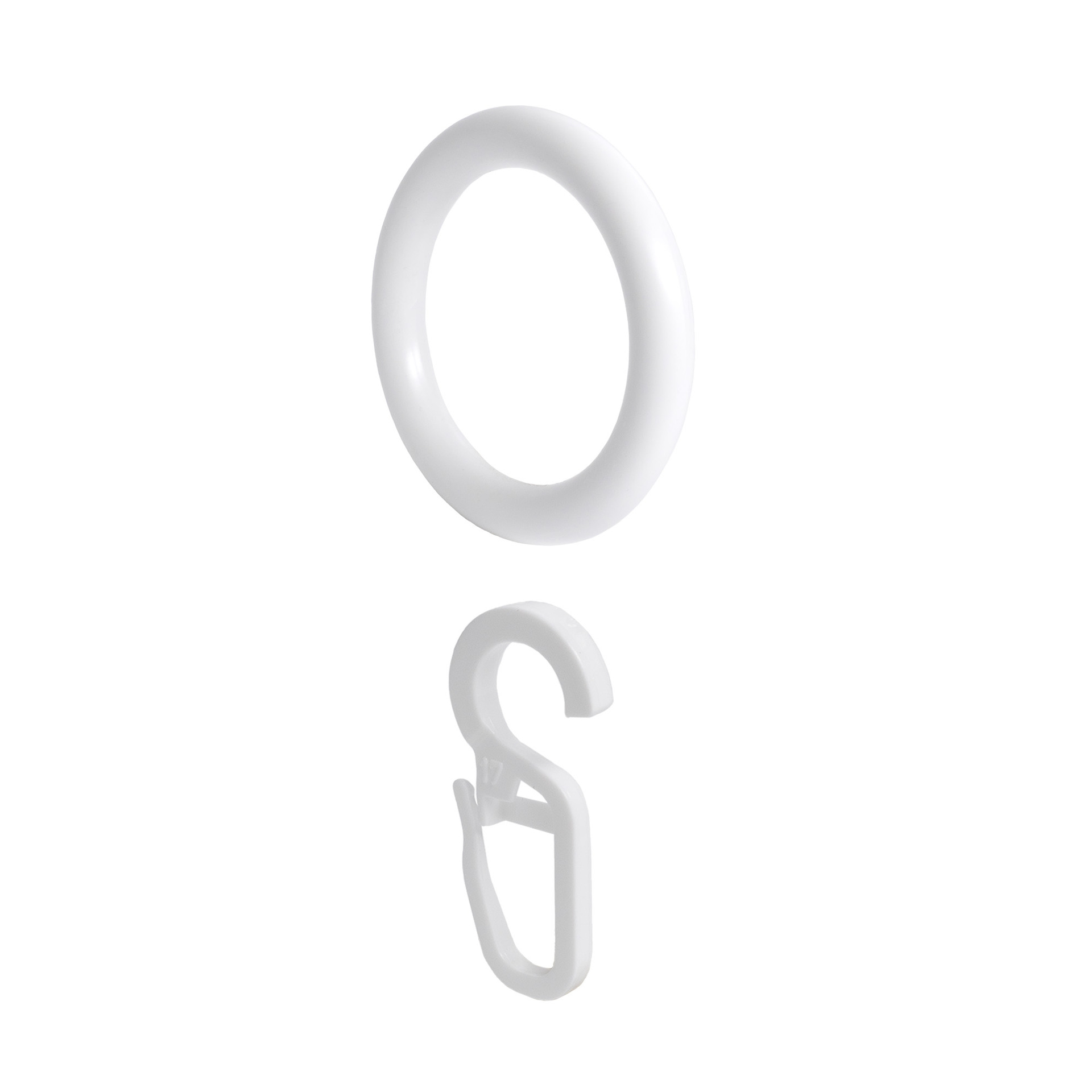 Gardinenringe für Gardinenstangen Ø28mm, 10 Stück