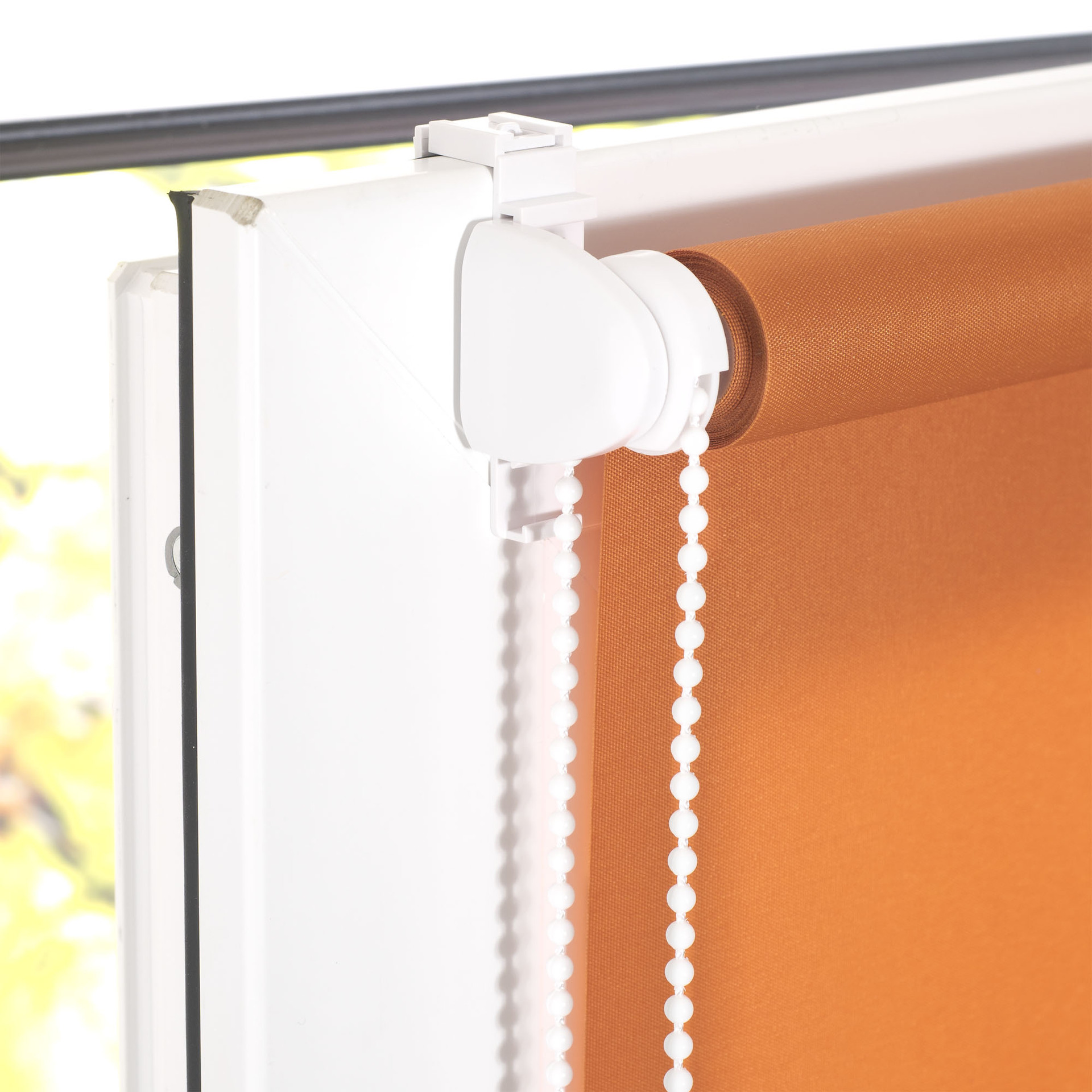Klemmfix-Rollo, lichtdurchlässig