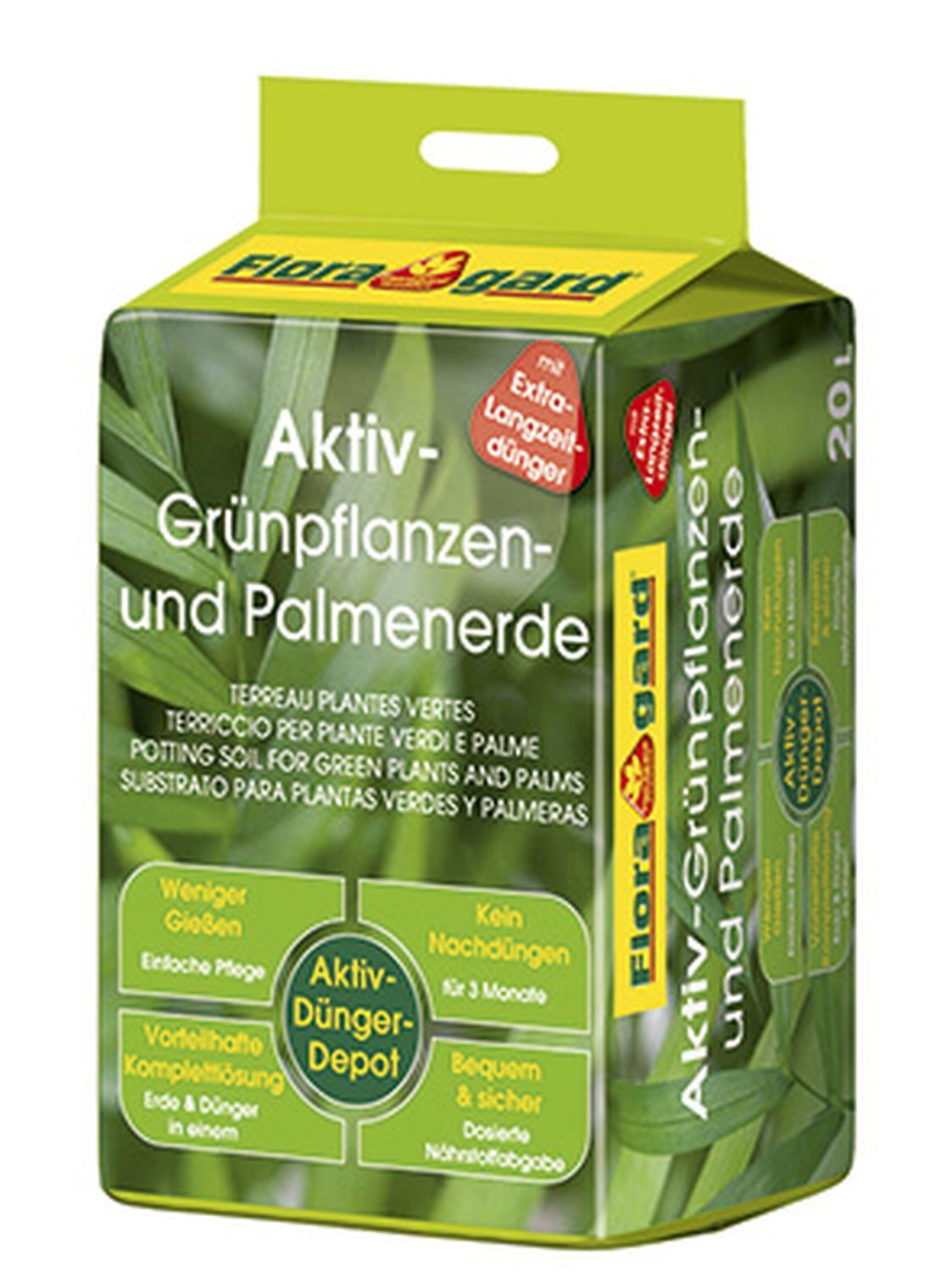 FG Aktiv Grünpfl.- u. Palmenerde compact 20L bei leitermann.de günstig kaufen FG Aktiv Grünpfl.- u. Palmenerde compact 20L