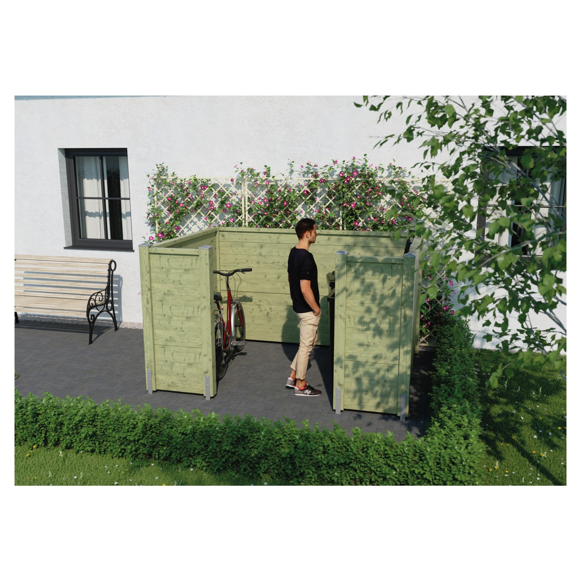 TRELLEBORG-System Rankgitter 180x42,5x2,8 cm bei leitermann.de günstig kaufen TRELLEBORG-System Rankgitter 180x42,5x2,8 cm