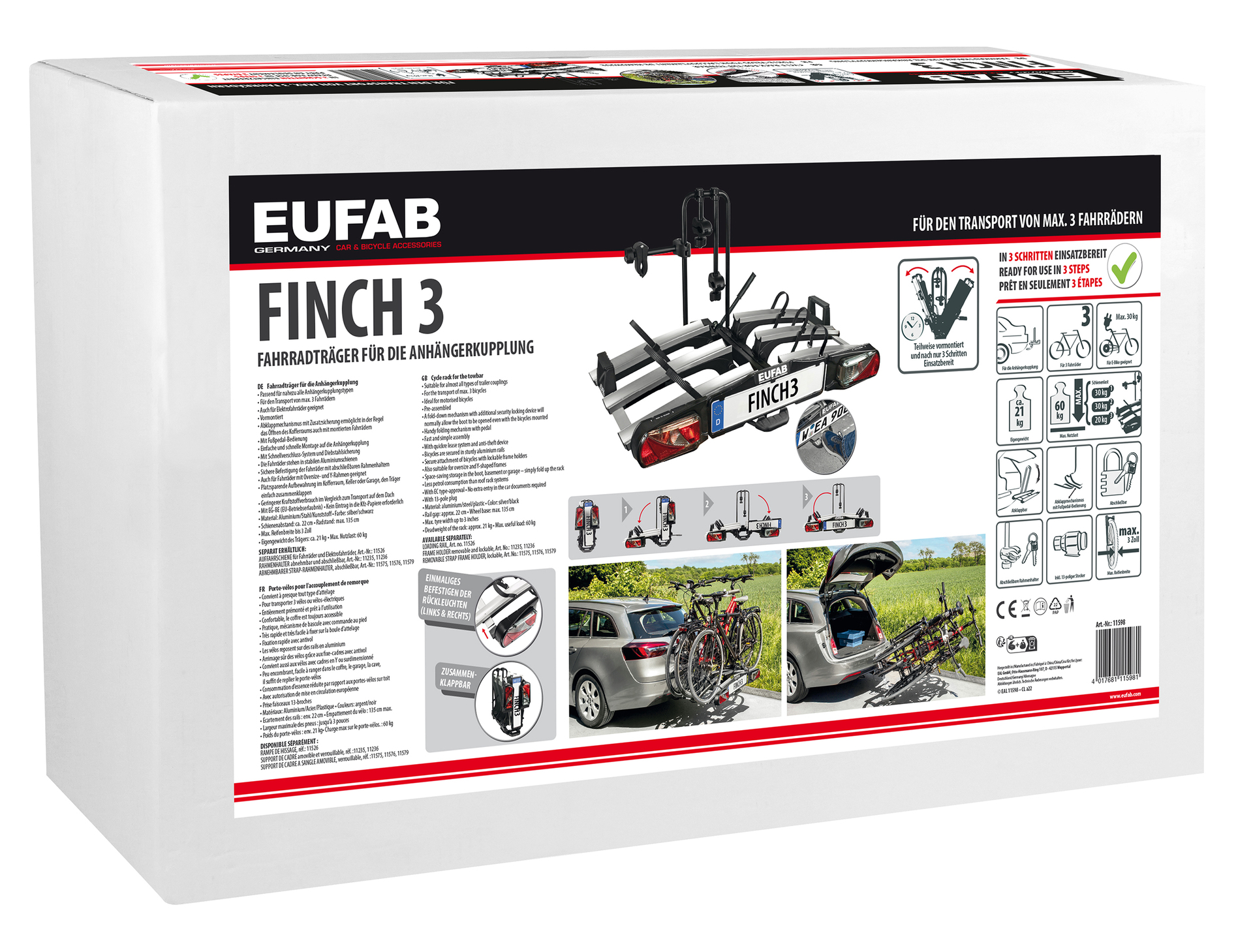 Fahrradträger FINCH bei leitermann.de günstig kaufen Fahrradträger FINCH