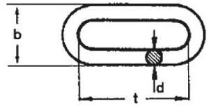 Ringkette 1608 Stahl-vernickelt 2,5mm