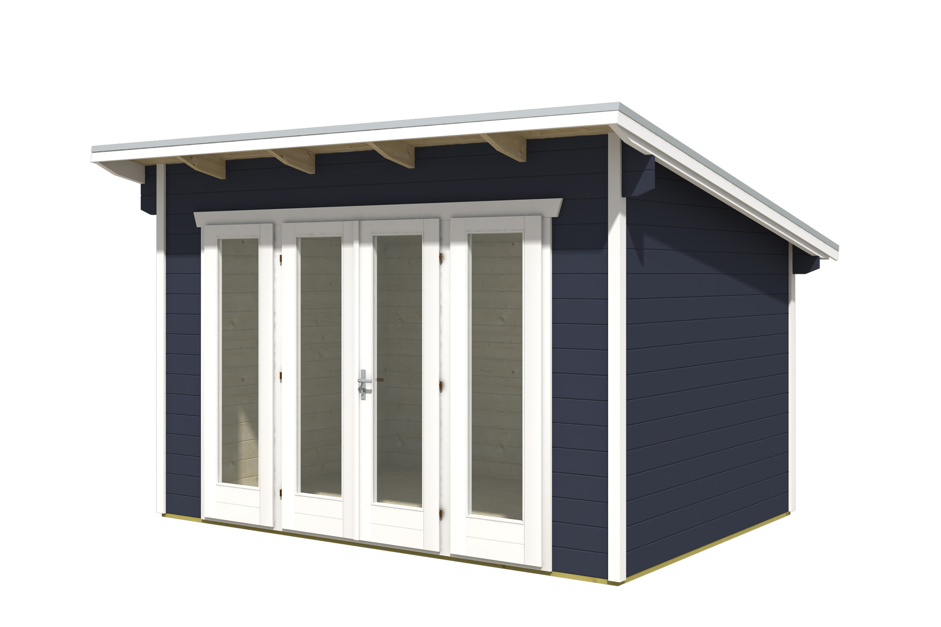 Gartenhaus Ostende 1, 28mm 350 x 250cm bei leitermann.de günstig kaufen Gartenhaus Ostende 1, 28mm 350 x 250cm