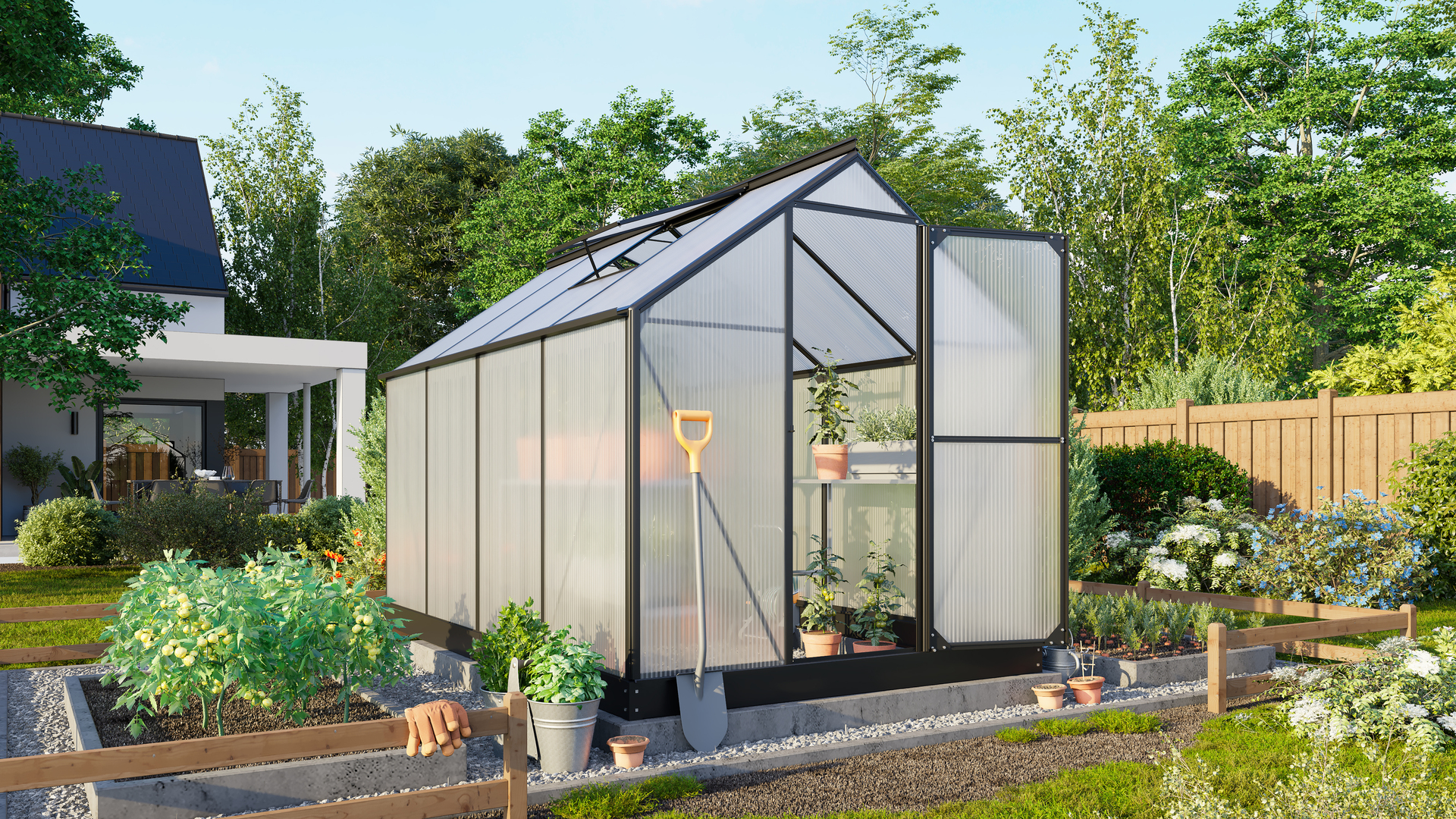 Gewächshaus Eos 6000 bei leitermann.de günstig kaufen Gewächshaus Eos 6000